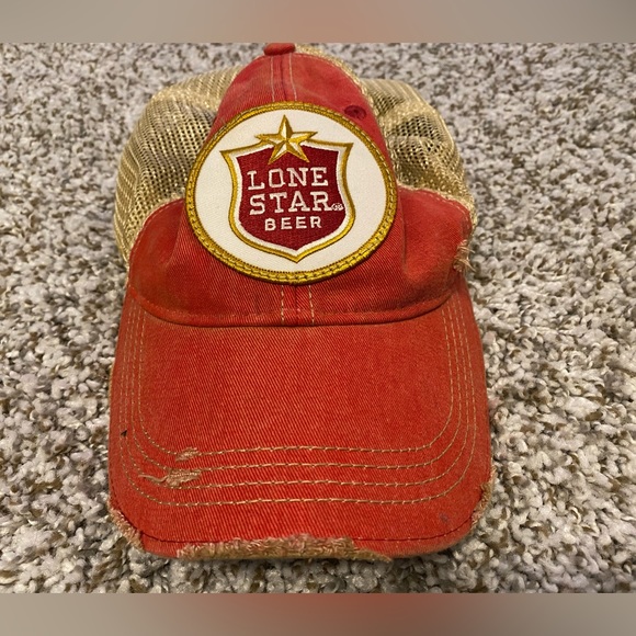 Accessories Lone Star Beer Hat Poshmark